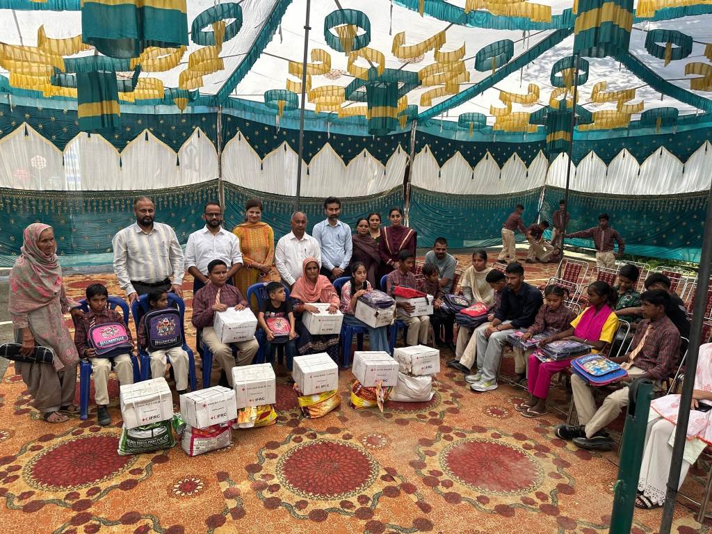 Diwali celebrated with special children in collaboration with Cabinet Minister Dr Ravjot and Red Cross Society